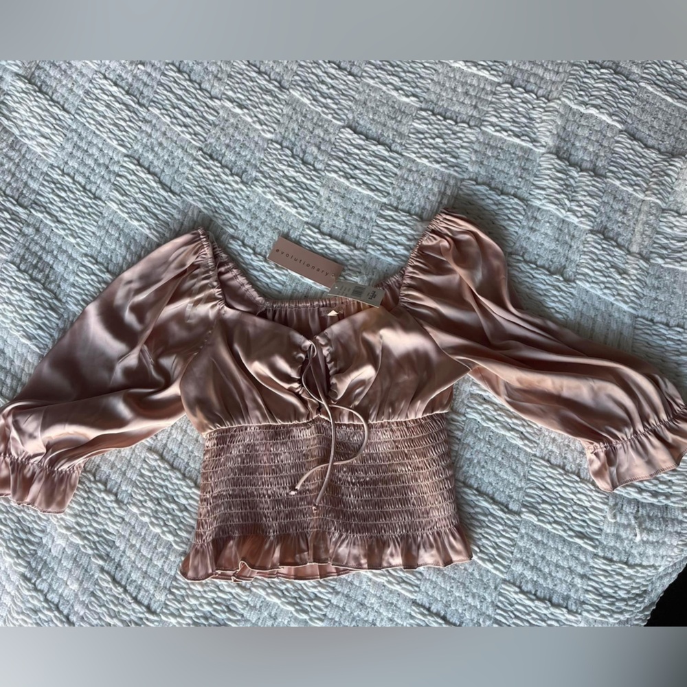 Silky crop top